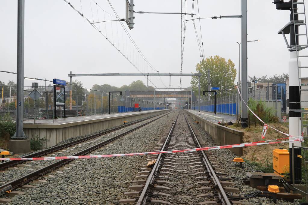 Geen treinverkeer door aanrijding met persoon