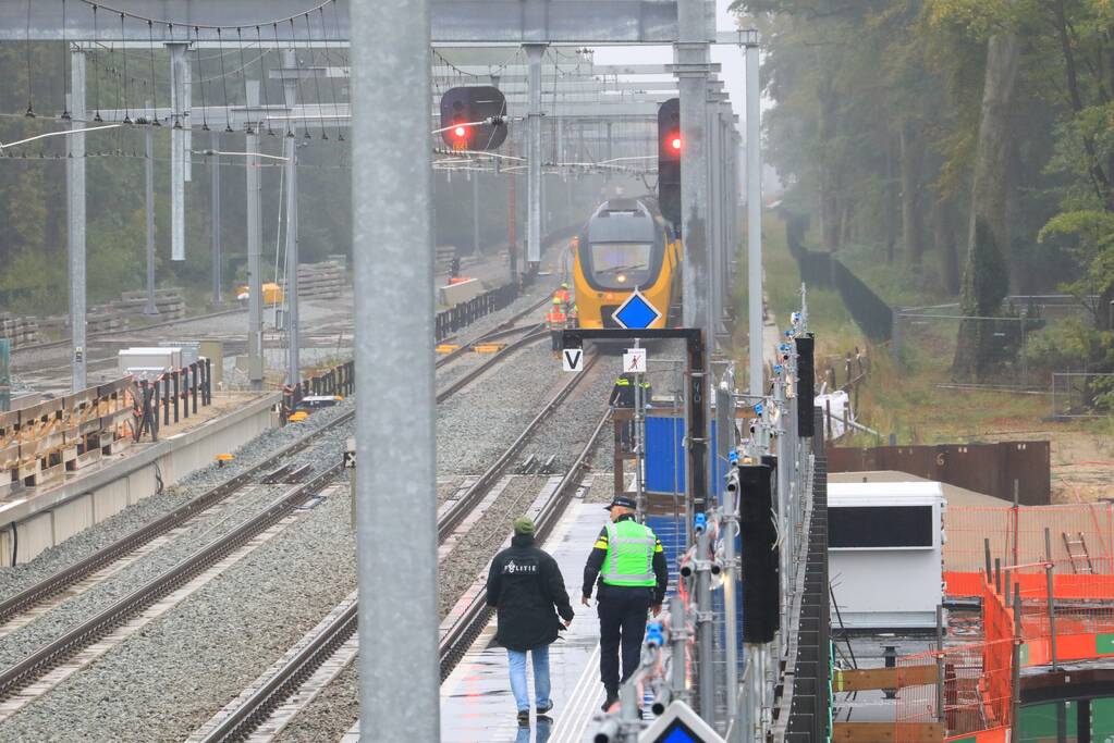 Geen treinverkeer door aanrijding met persoon
