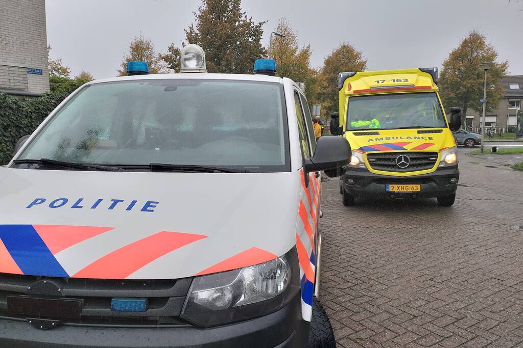 Thuisbezorgd bezorger aangereden