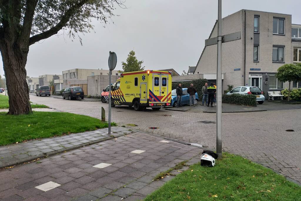 Thuisbezorgd bezorger aangereden