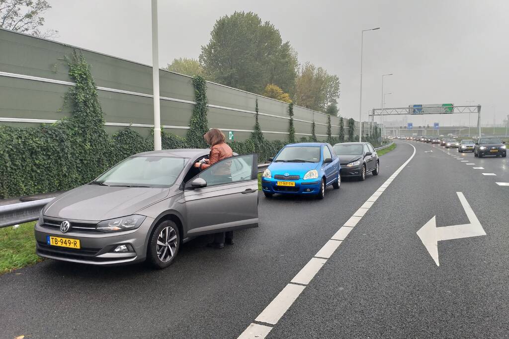 Veel schade na ketting botsing