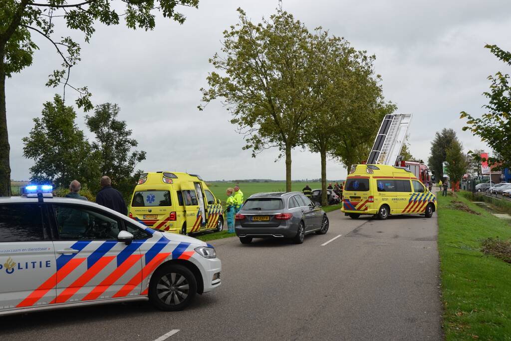 Gewonde bij eenzijdig ongeval