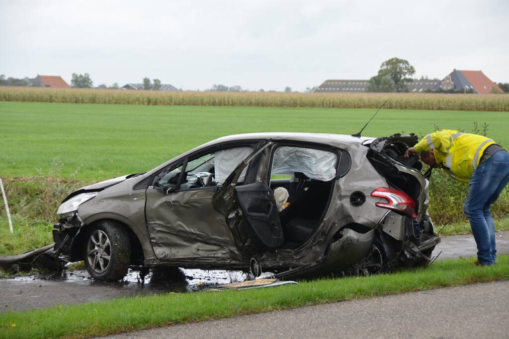 Gewonde bij eenzijdig ongeval