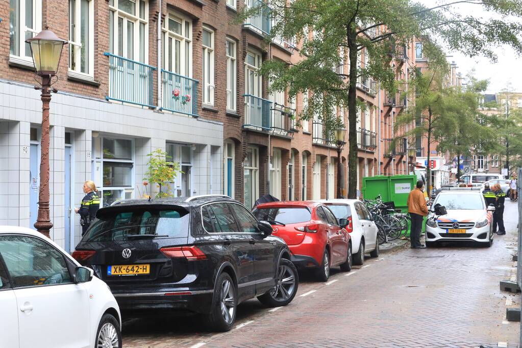 Straat afgezet na schietpartij