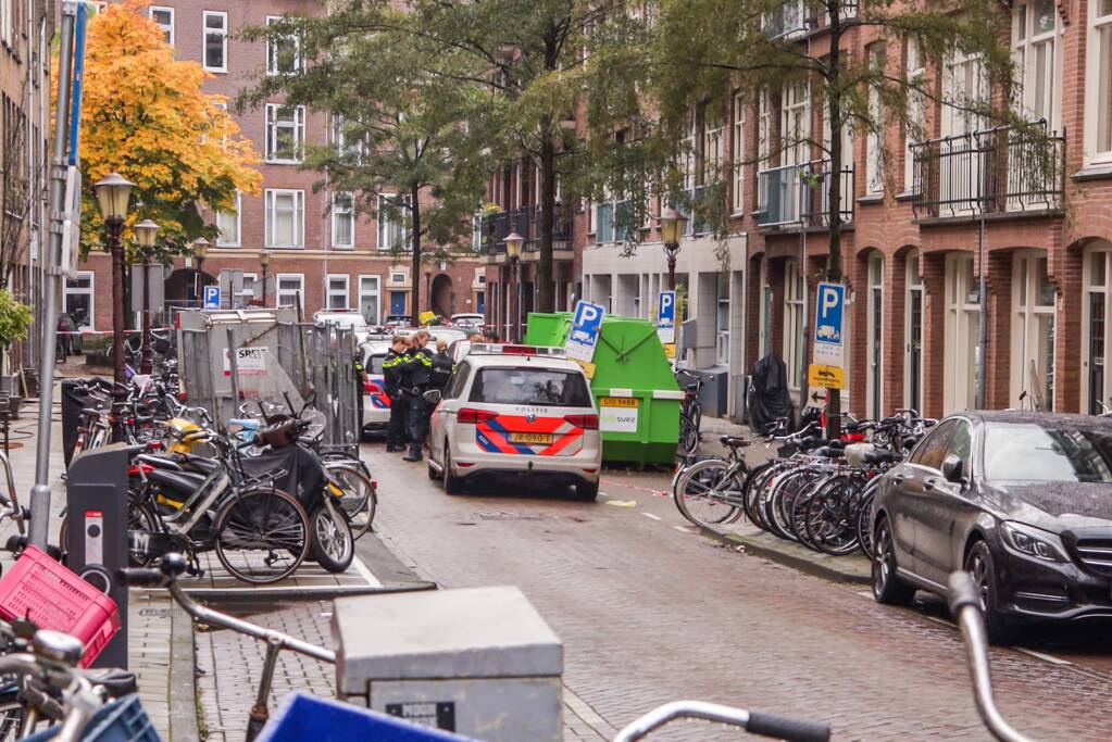 Straat afgezet na schietpartij