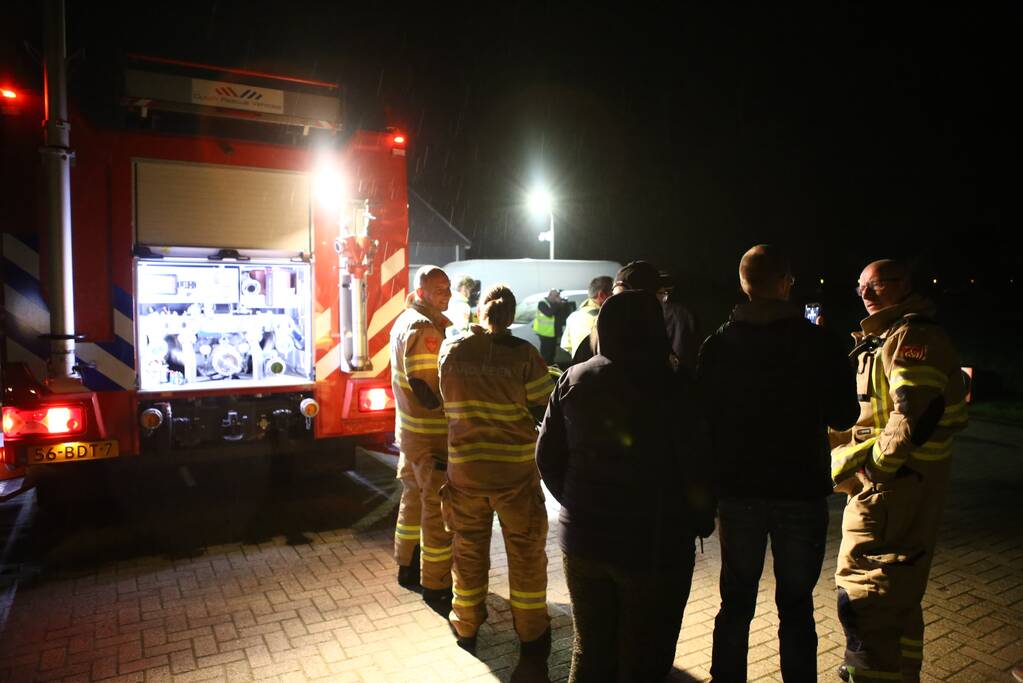 Brand bij houtbewerkingsbedrijf door broei