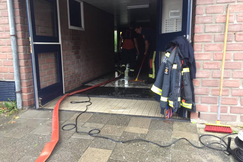 Flinke wateroverlast na waterleiding breuk