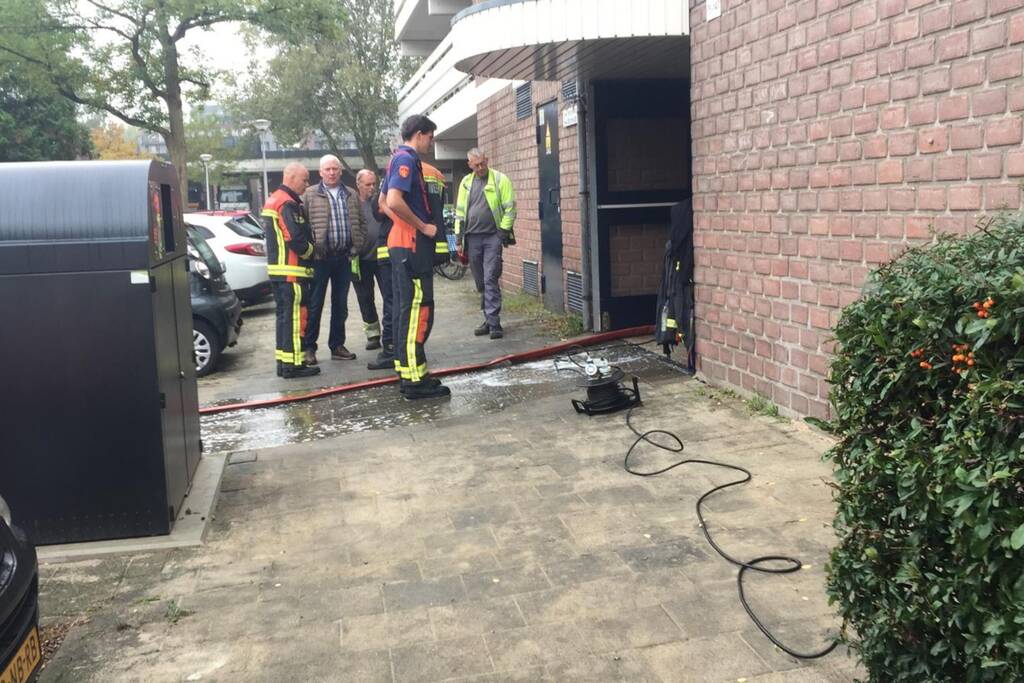 Flinke wateroverlast na waterleiding breuk