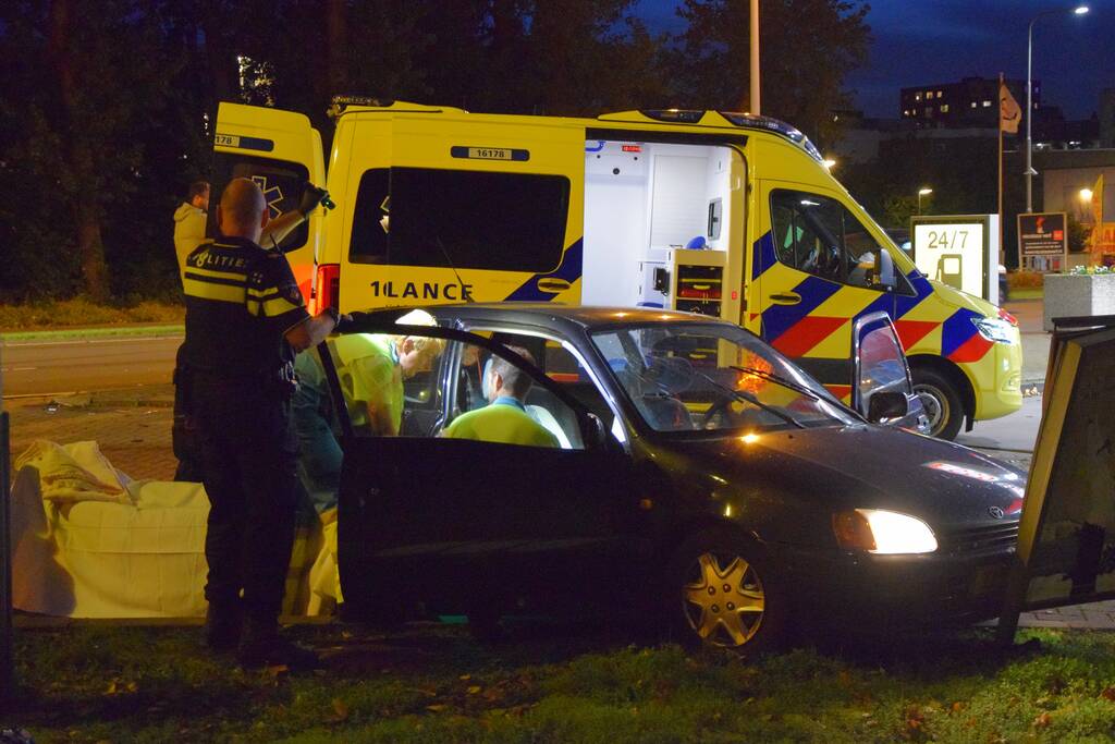 Flinke schade bij keeractie ongeval Leiden