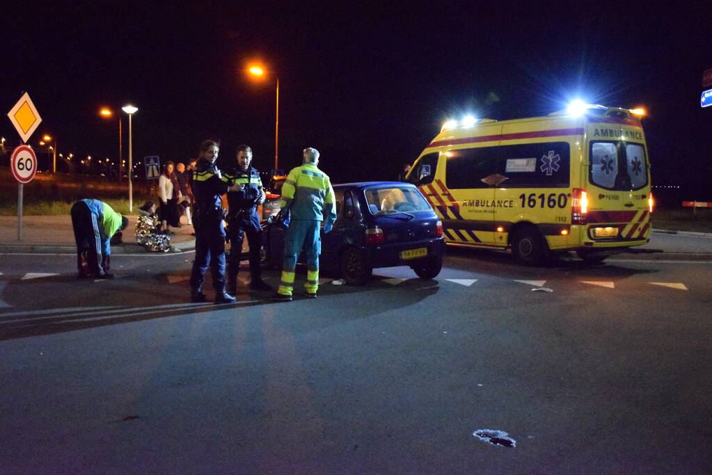 Gewonde en flinke schade na ongeval