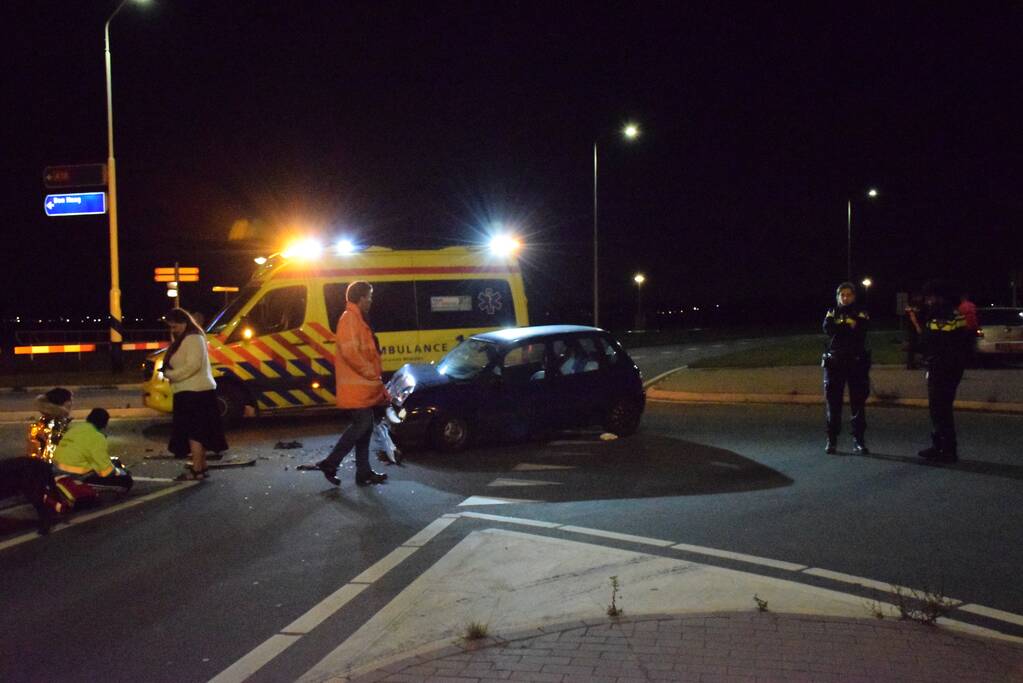 Gewonde en flinke schade na ongeval