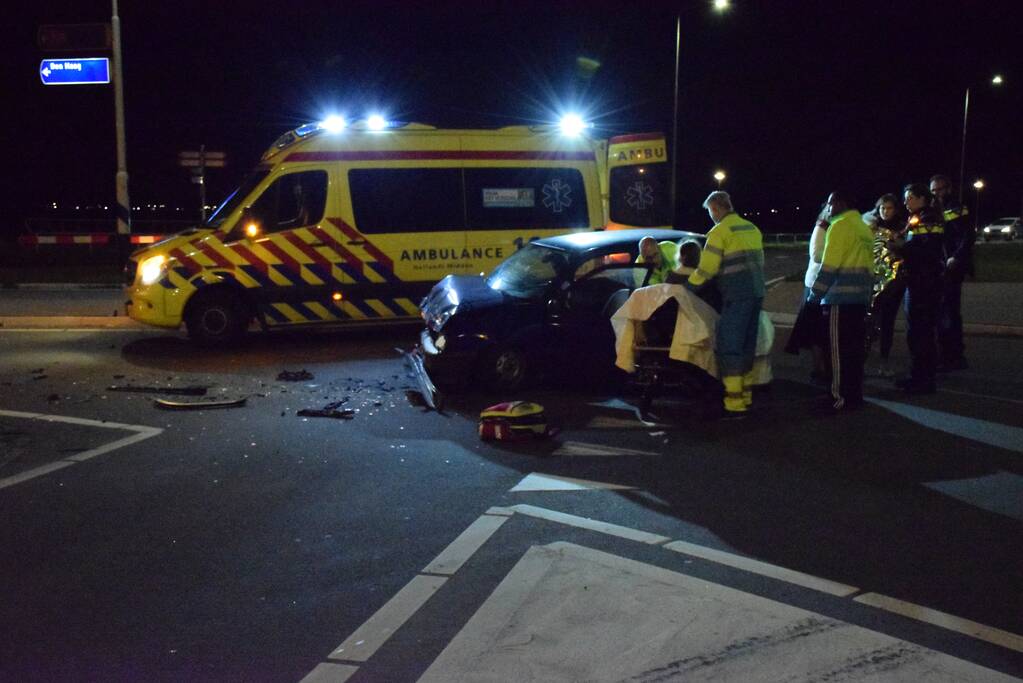 Gewonde en flinke schade na ongeval