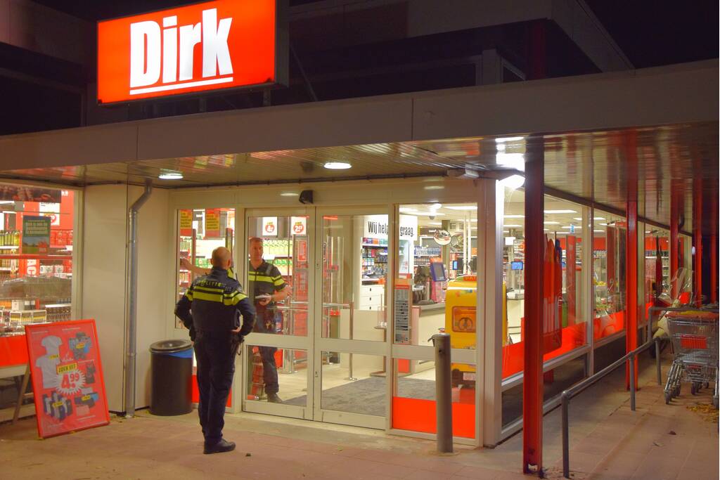 Gewapende overval op supermarkt
