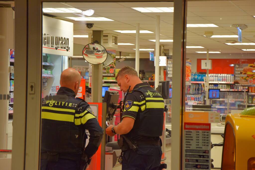 Gewapende overval op supermarkt