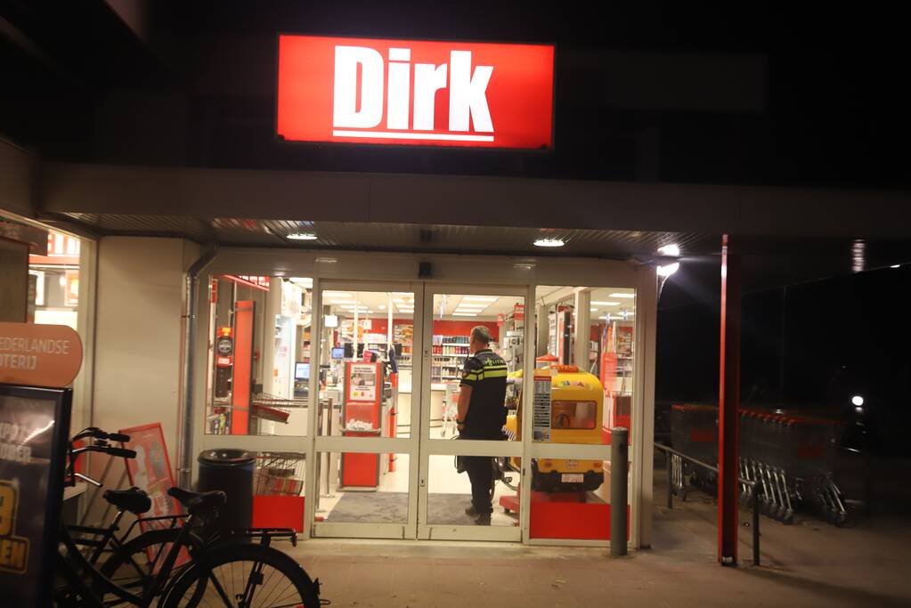 Gewapende overval op supermarkt