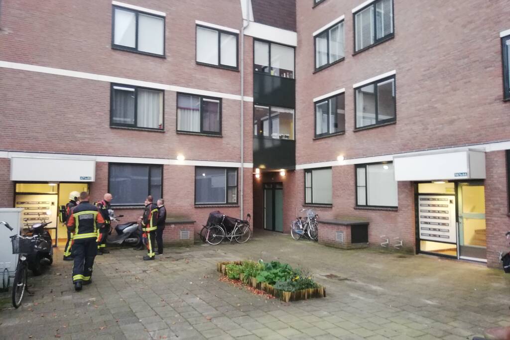 Vreemde lucht in appartementen complex