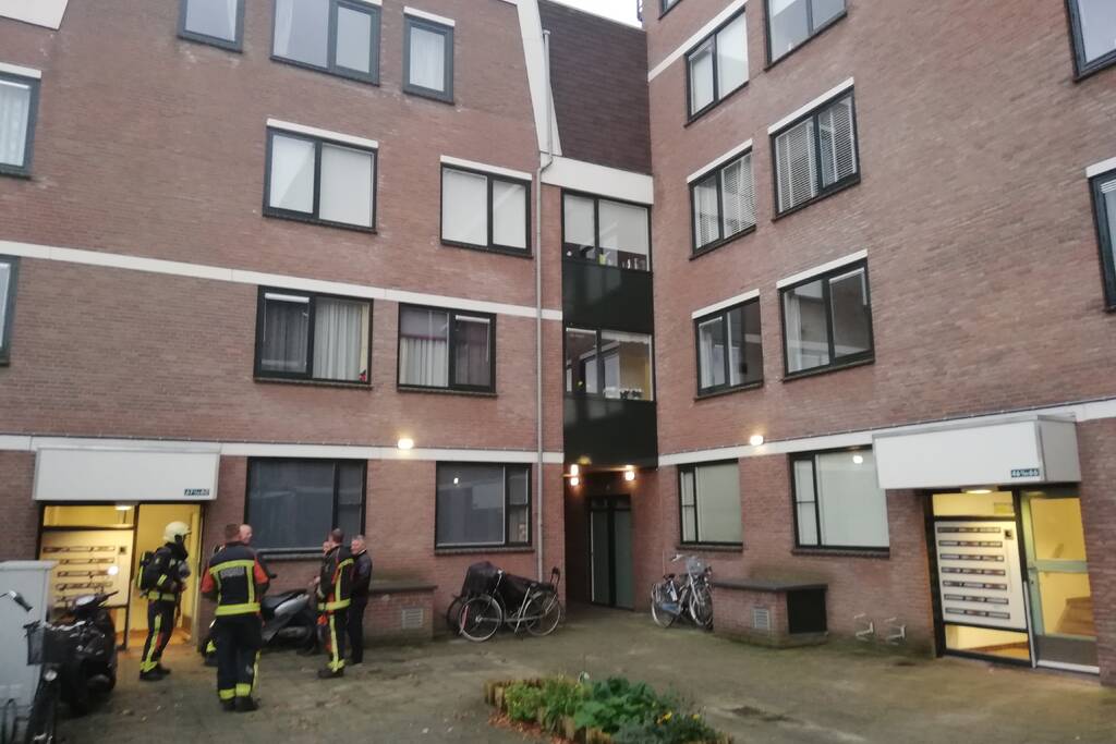 Vreemde lucht in appartementen complex