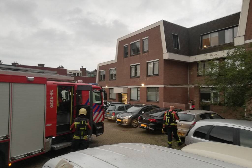 Vreemde lucht in appartementen complex