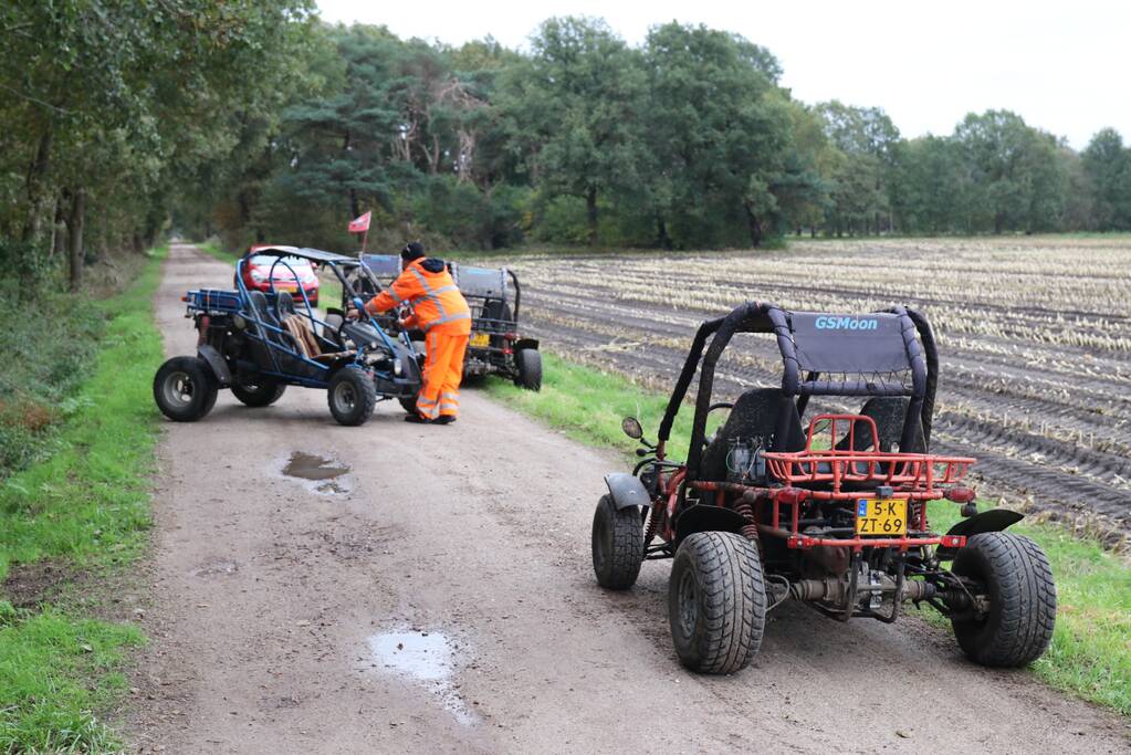 Fietsster zwaar gewond na aanrijding met Buggy
