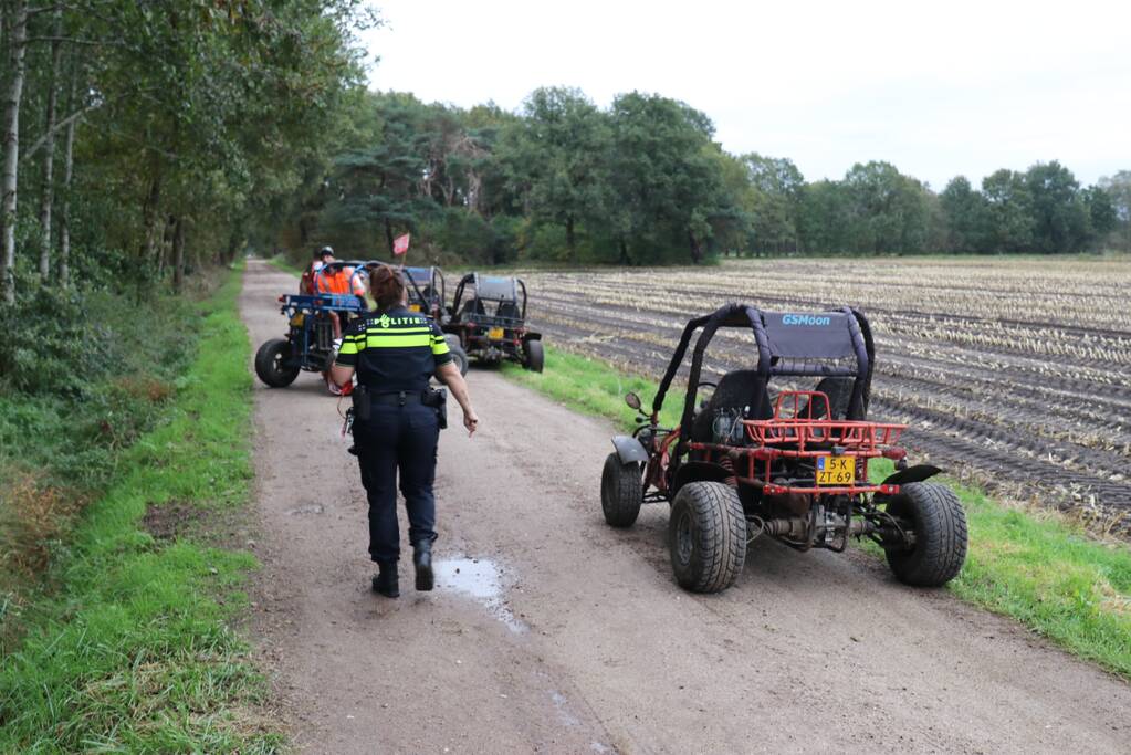 Fietsster zwaar gewond na aanrijding met Buggy