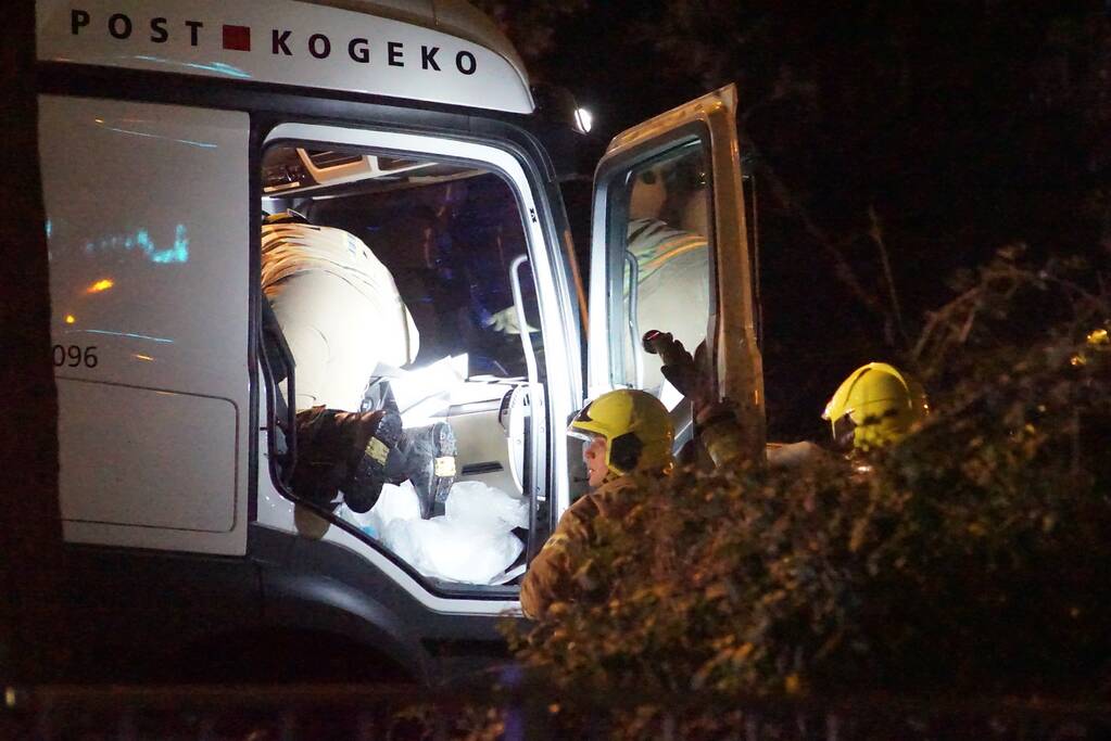 Zeer ernstig ongeval tussen twee vrachtwagens op snelweg