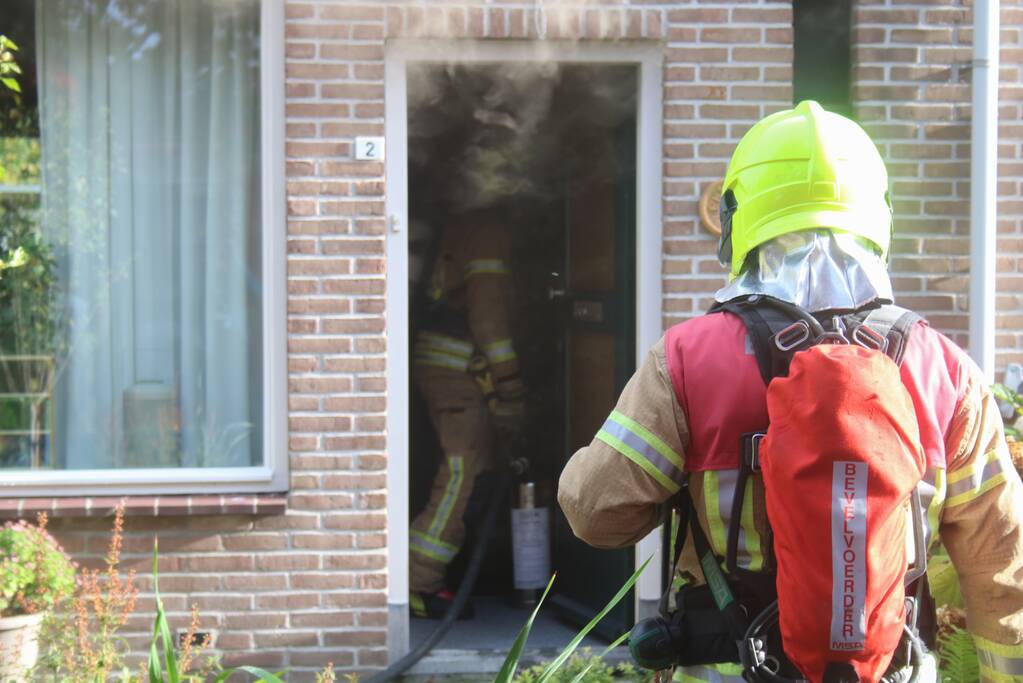 Veel rook bij brand in meterkast