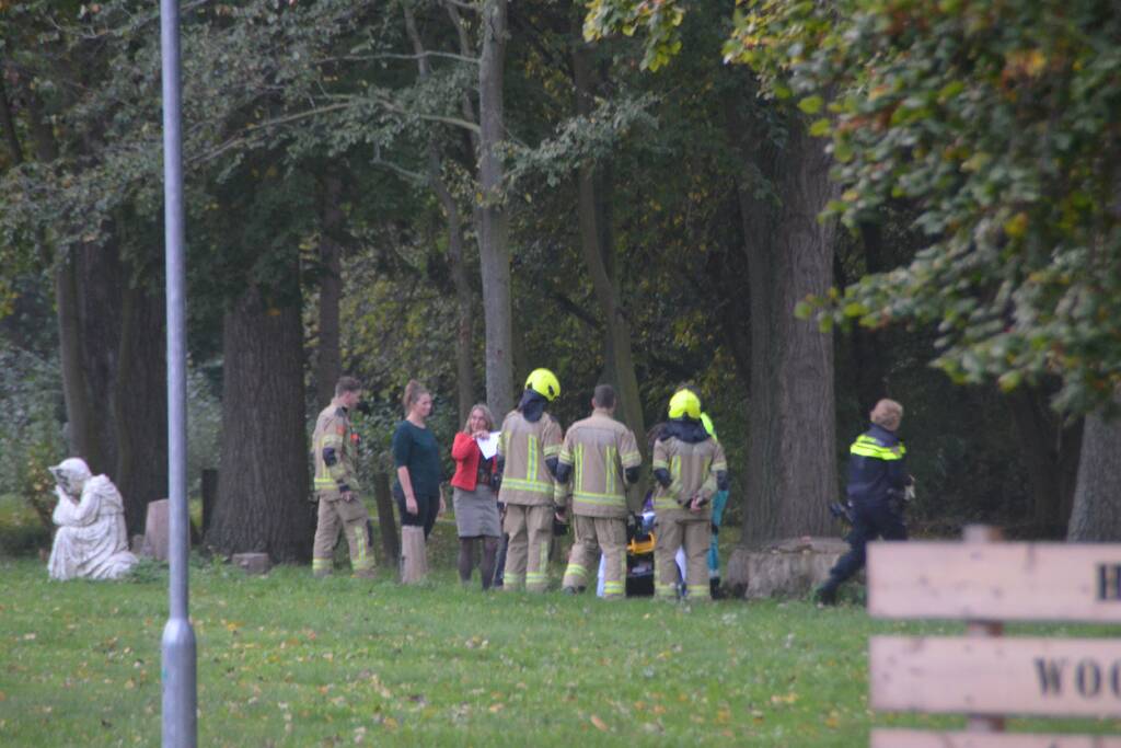 Gewonde bij brand in pand van Leger de Heils