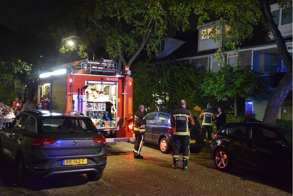 Tweetal woningen zonder stroom door brand in meterkast