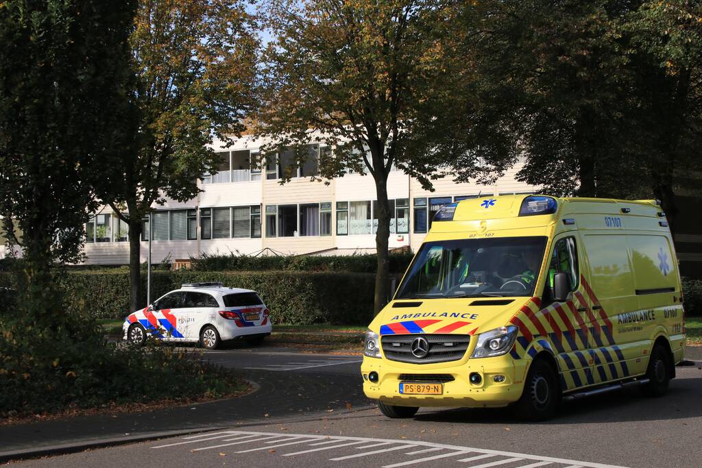 Fietser gewond na aanrijding met een personenauto