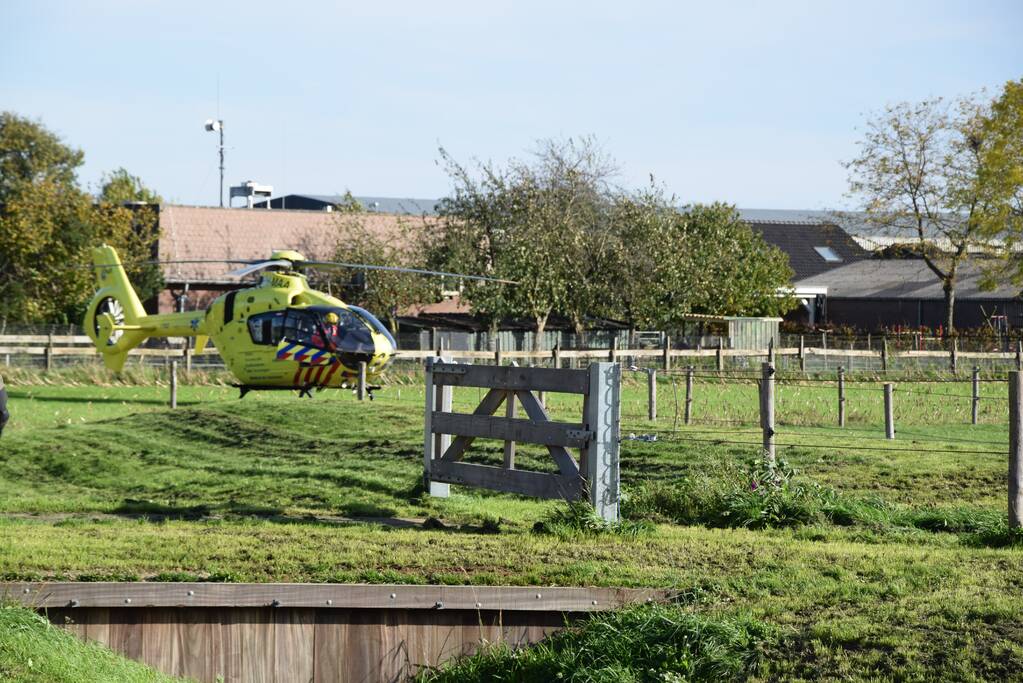 Gewonden na aanrijding met motor