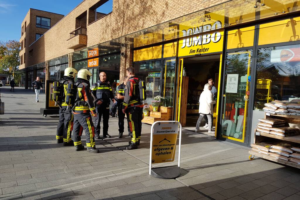 Brandweer onderzoekt melding van gaslucht