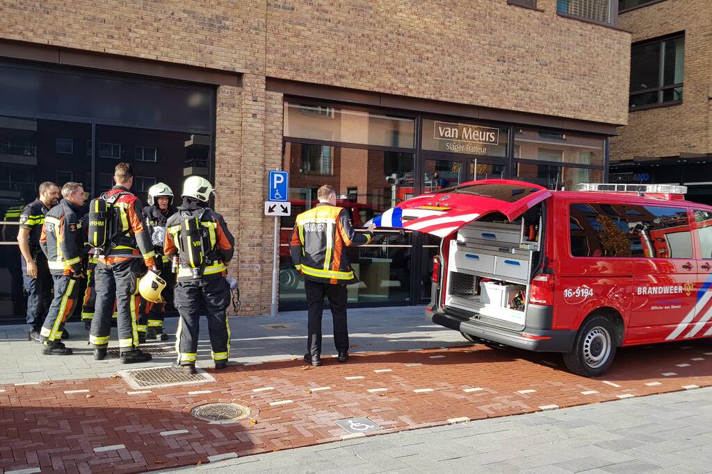 Brandweer onderzoekt melding van gaslucht