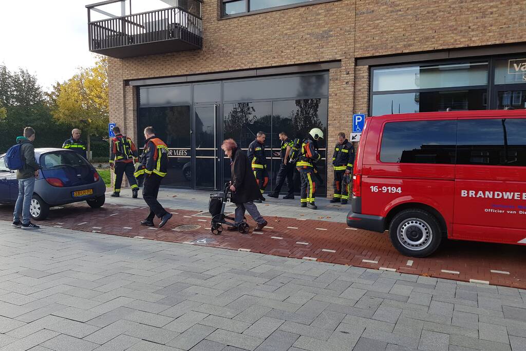 Brandweer onderzoekt melding van gaslucht