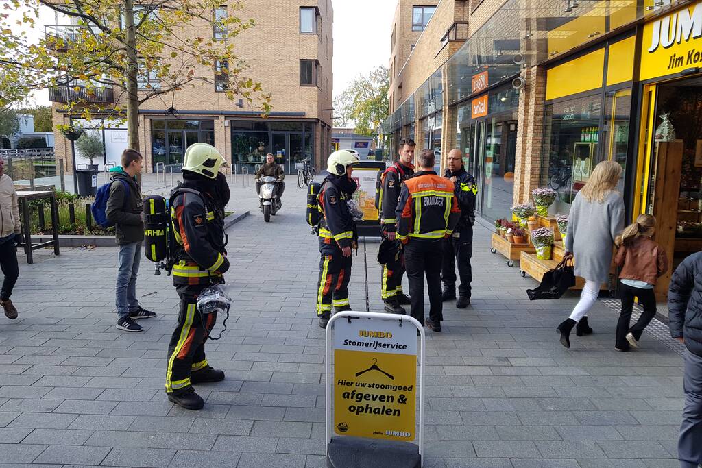 Brandweer onderzoekt melding van gaslucht
