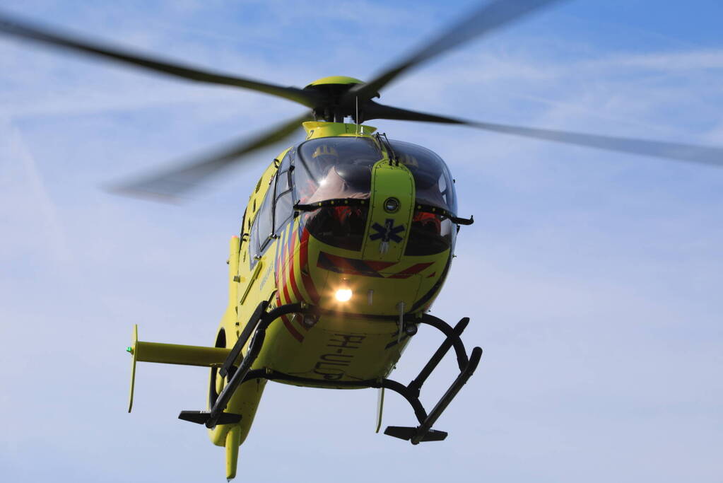 Traumahelikopter ingezet voor ernstig ongeval