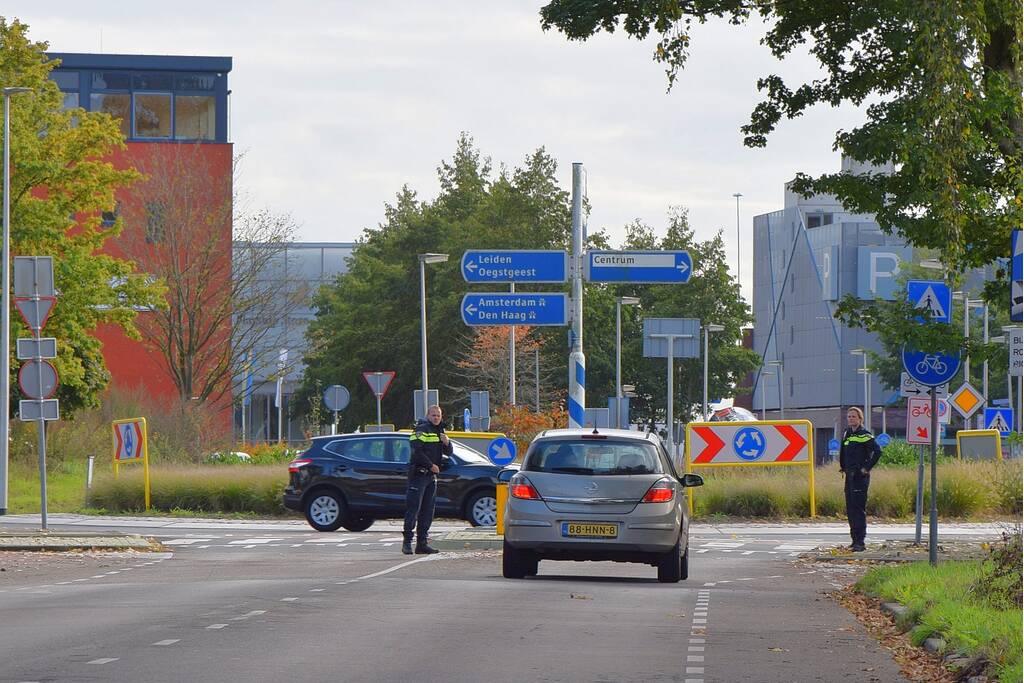 Verdachte vlucht tijdens  ziekenhuisbezoek Alrijne Ziekenhuis