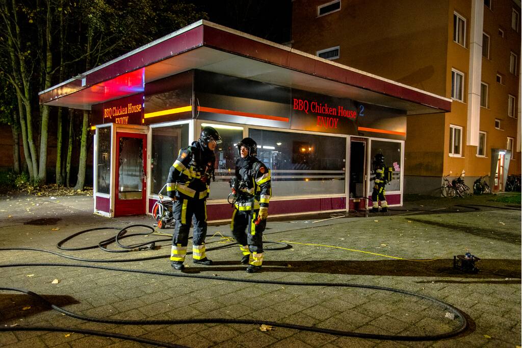 Restaurant zwaar beschadigd na brand in keuken