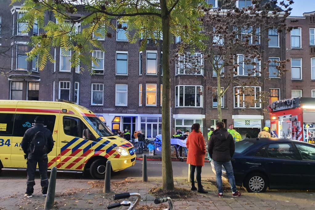 Veel rook bij grote brand in wasserette