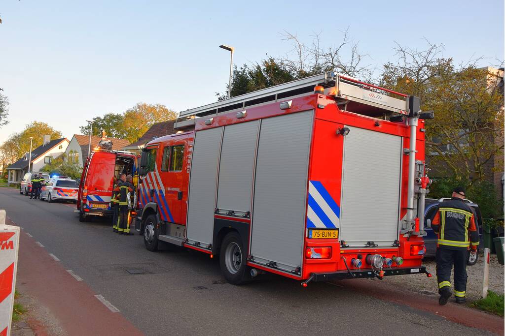 Man op scootmobiel te water geraakt