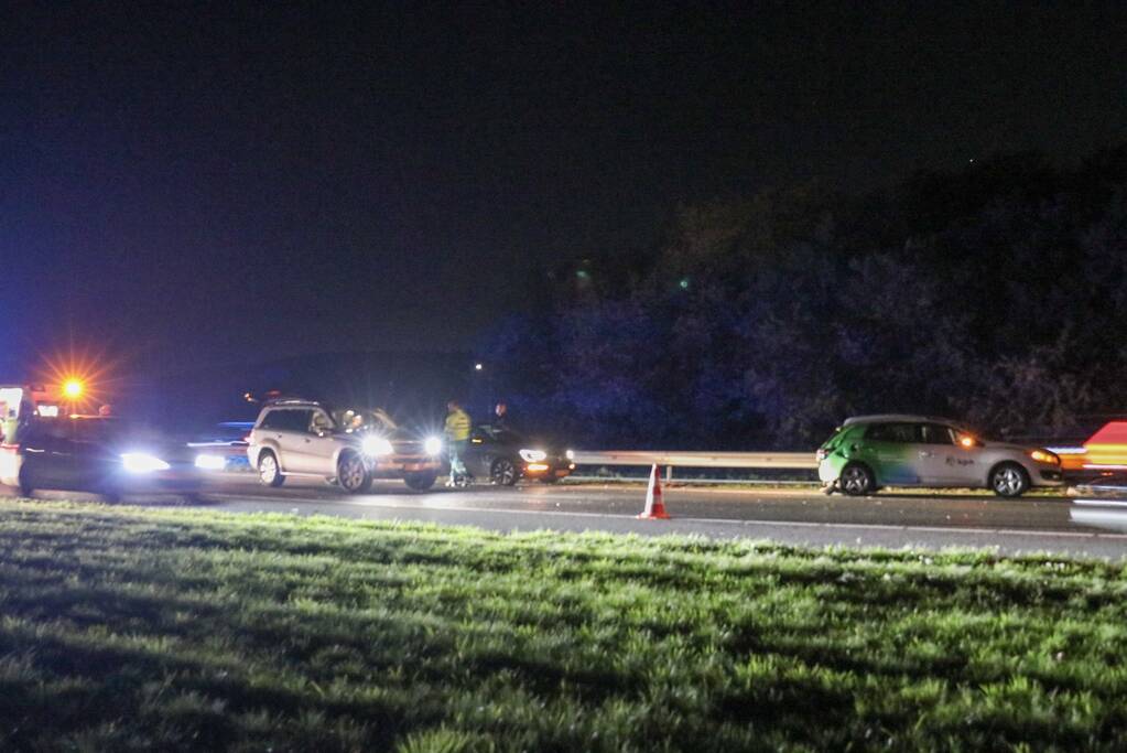 Flinke schade bij kop-staart aanrijding