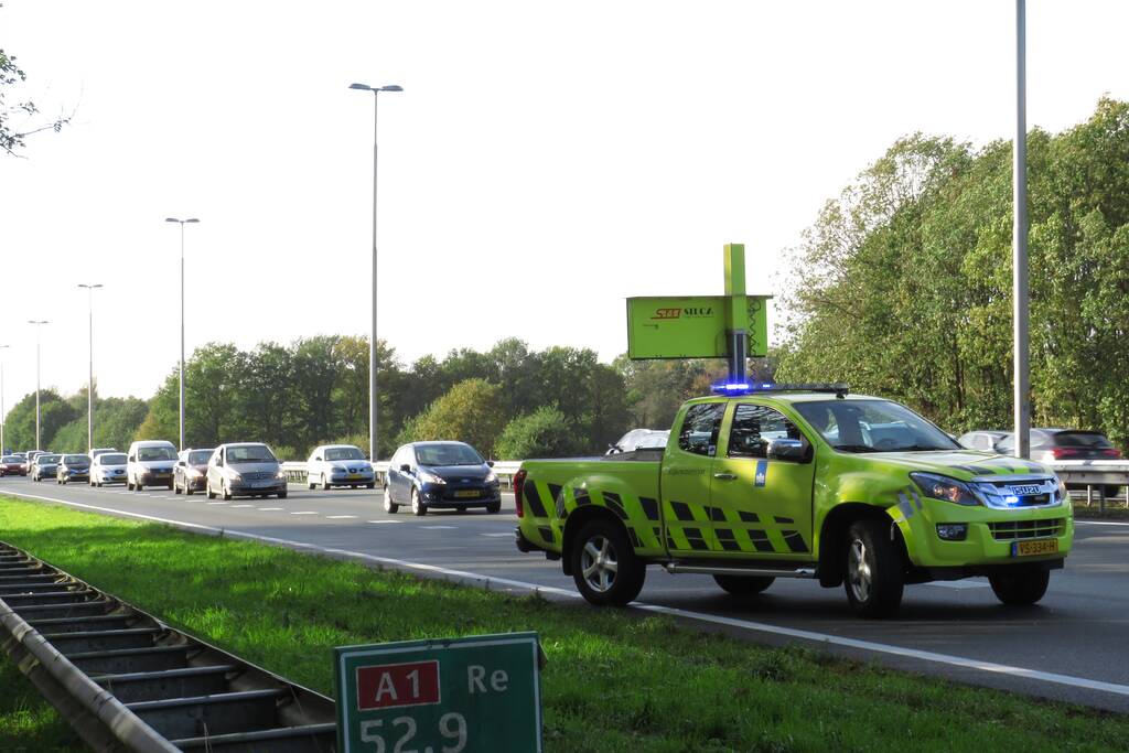 Vijf auto's betrokken bij kop-staart aanrijding