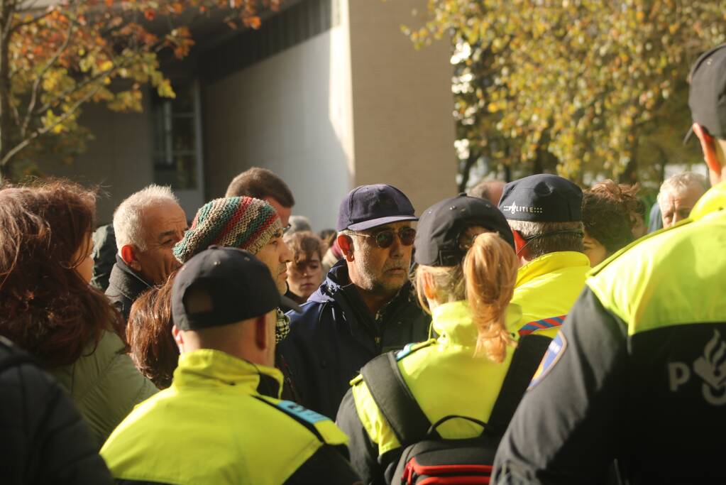 Acht aanhoudingen bij demonstratie van Koerden