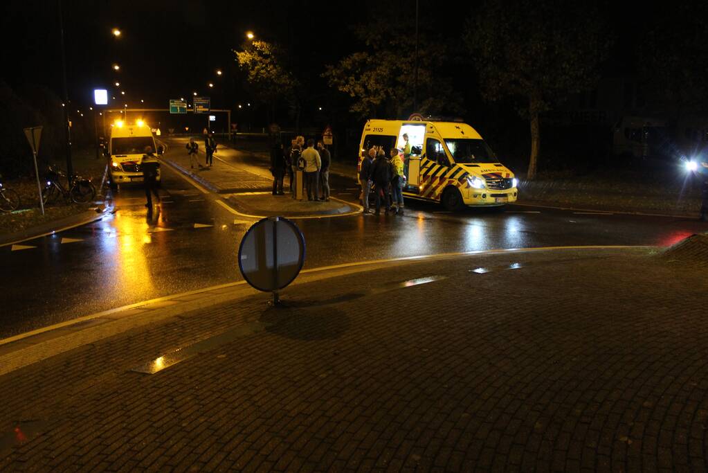 Fietser zwaargewond na val