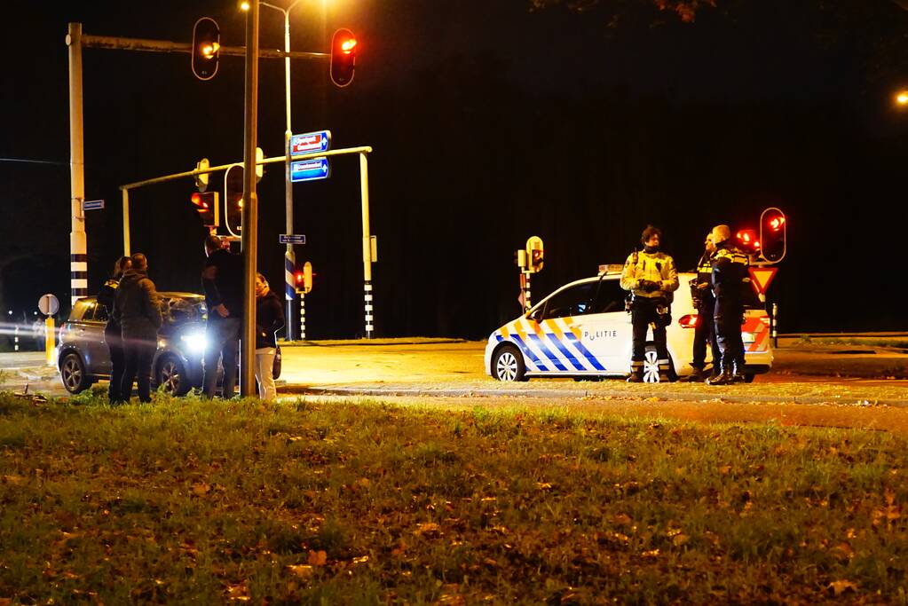 Fietser gewond na aanrijding met auto