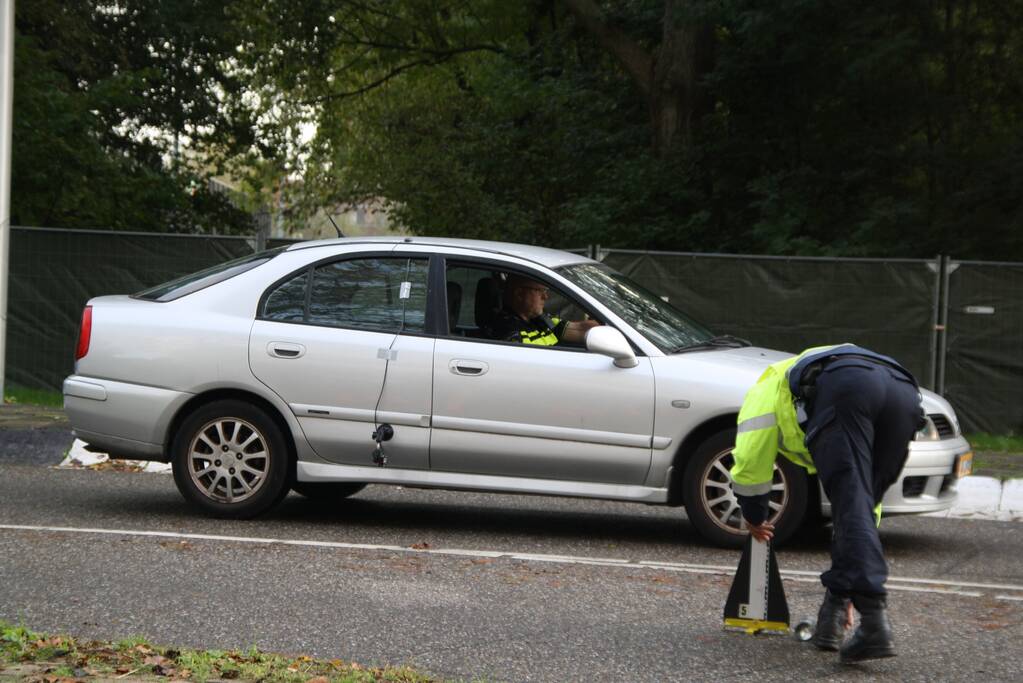 Kruising dicht vanwege reconstructie