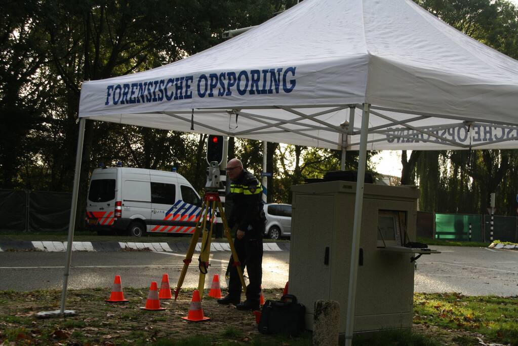 Kruising dicht vanwege reconstructie