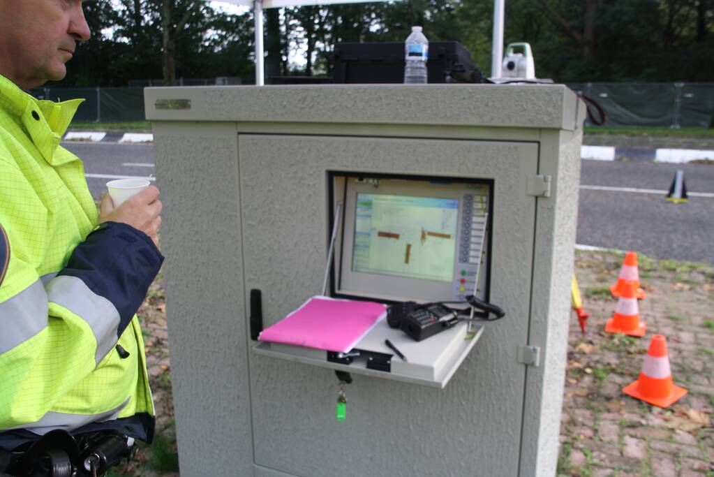 Kruising dicht vanwege reconstructie