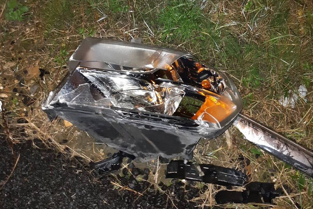 Slagboom wisselstrook knooppunt Gooimeer kapotgereden