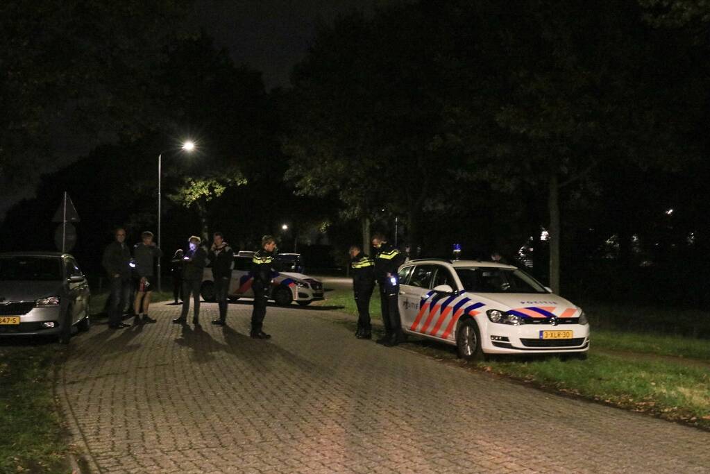 Politie houdt jagende boeren tegen