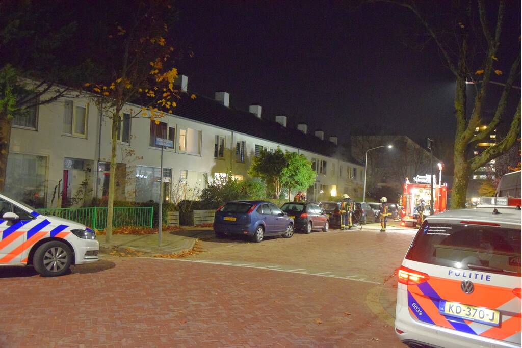 Wederom auto in de brand